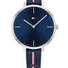 Montre Femme Tommy Hilfiger Marine Bracelet Silicone Cadran Bleu Quartz 1782154