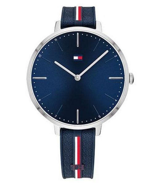 Montre Femme Tommy Hilfiger Marine Bracelet Silicone Cadran Bleu Quartz 1782154