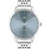 Montre pour femme Tommy Hilfiger en acier inoxydable avec cadran bleu et quartz 1782210