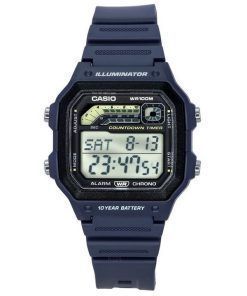 Montre pour homme Casio Standard Digital Blue Strap Quartz WS-1600H-2A 100M