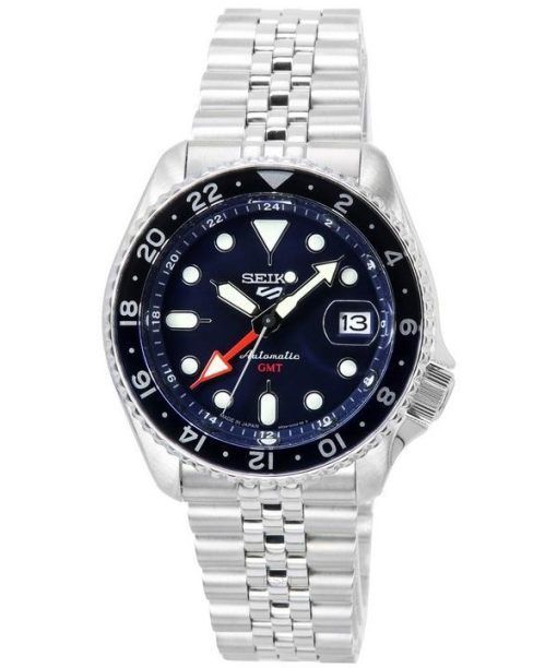 Montre Homme Seiko 5 Sports Acier Inoxydable Cadran Bleu Automatique SSK003J1 100M