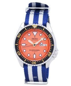 Montre 200M NATO bracelet SKX011J1-NATO2 masculin automatique Seiko Diver