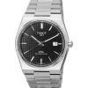 Tissot PRX T-Classic Powermatic 80 Acier Inoxydable Cadran Noir T137.407.11.051.00 T1374071105100 100M Montre Homme