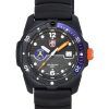 Montre pour homme Luminox Bear Grylls Survival SEA avec bracelet en caoutchouc et cadran noir à  quartz XB.3723 200M