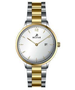 Montre pour femme Westar Profile en acier inoxydable avec cadran argenté et quartz 40218CBN107