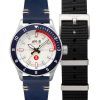 AVI-8 Flyboy Tuskegee Airmen Meca-Quartz Édition limitée Torretto Cadran argenté AV-4103-03 Montre pour homme avec bracelet supp