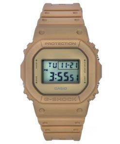 Montre pour homme Casio G-Shock Natural Color Series Bracelet en résine numérique Quartz DW-5600NC-5 200M