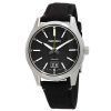 Montre pour homme Seiko Big Date avec bracelet en nylon et cadran noir SUR517P1 100M