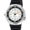 Montre pour homme Ratio FreeDiver Helium Safe Sapphire Quartz Cadran blanc 1038EF102V-WHT 1000M