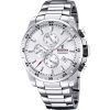 Montre pour homme Festina Chrono Sport en acier inoxydable avec cadran argenté et quartz F20463-1 100M