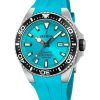 Montre pour homme Festina Diver avec bracelet en caoutchouc et cadran turquoise F20664-5 200M