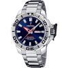 Montre pour homme Festina Diver en acier inoxydable avec cadran bleu et quartz F20665-1 200M