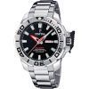 Montre pour homme Festina Diver en acier inoxydable avec cadran noir et quartz F20665-4 200M