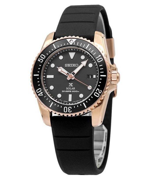 Montre pour homme Seiko Prospex Compact Solar Scuba Diver SNE586 SNE586P1 SNE586P 200M