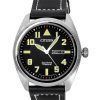 Montre pour homme Citizen Eco-Drive Garrison Super Titanium Cadran noir BM8560-29E 100M