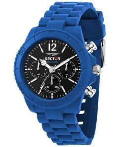 Sector Diver Multifonction Acier Inoxydable Cadran Noir Quartz R3251549005 Montre Homme