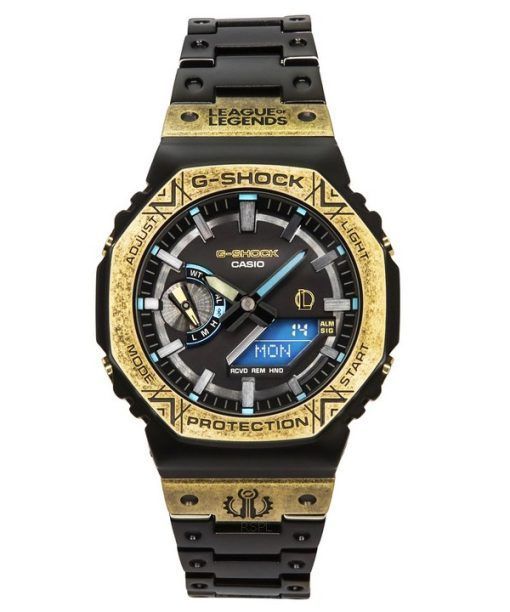 Casio G-Shock League Of Legends Collaboration Modèle Analogique Numérique Smartphone Lien Bluetooth Solaire GM-B2100LL-1A 200M M