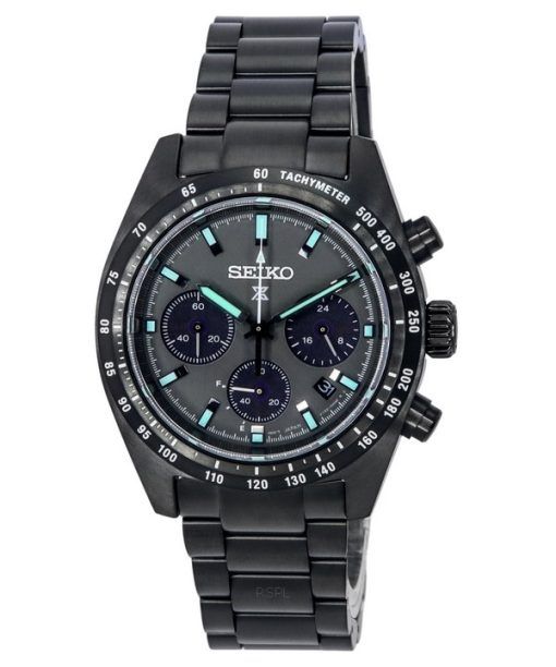 Montre Homme Seiko Prospex Speedtimer The Black Series Chronograph Solar SSC917P1 100M