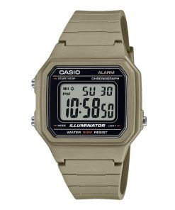 Montre pour hommes Casio Youth avec bracelet en résine numérique et quartz W-217H-5AV