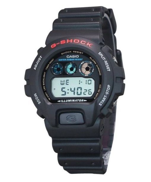 Montre pour homme Casio G-Shock avec bracelet en résine numérique Quartz DW-6900U-1 200M