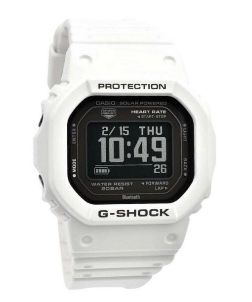 Casio G-Shock G-Squad Digital Smartphone Link Bluetooth Bio-Based Resin Solar DW-H5600-7 200M Montre pour homme