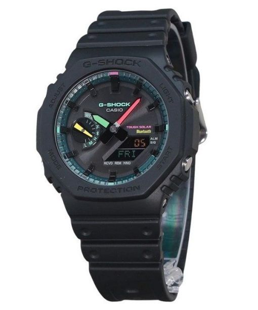 Casio G-Shock Analogique Numérique Smartphone Link Multi Fluorescent Accents Série Tough Solar GA-B2100MF-1A 200M Montre pour ho