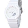 Montre pour femme Casio G-Shock analogique numérique ITZY Collaboration cadran blanc Quartz GMA-P2100IT-7A 200M