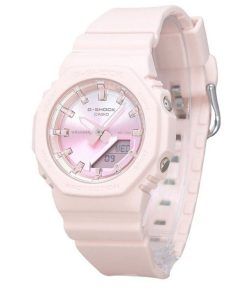 Casio G-Shock Analog Digital Sunset Glow Series Bracelet en résine à base biologique Cadran rose Quartz GMA-P2100SG-4A 200M Mont