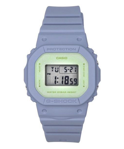 Montre pour femme Casio G-Shock Nature&#39,s Color Series Digital à base de résine biologique avec bracelet à quartz GMD-S5600NC