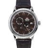 Orient Bambino Version 9 Classique Soleil et Phase de Lune Bracelet en cuir Cadran marron Automatique RA-AK0804Y00C Montre pour 