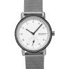 Montre pour femme Skagen Kuppel Lille en acier inoxydable avec cadran blanc et quartz SKW3100