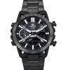 Montre pour homme Casio Edifice Sospensione analogique numérique Link Tough Solar ECB-2000DC-1B 100M