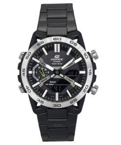 Montre pour homme Casio Edifice Sospensione analogique numérique Link Tough Solar ECB-2000DD-1A 100M