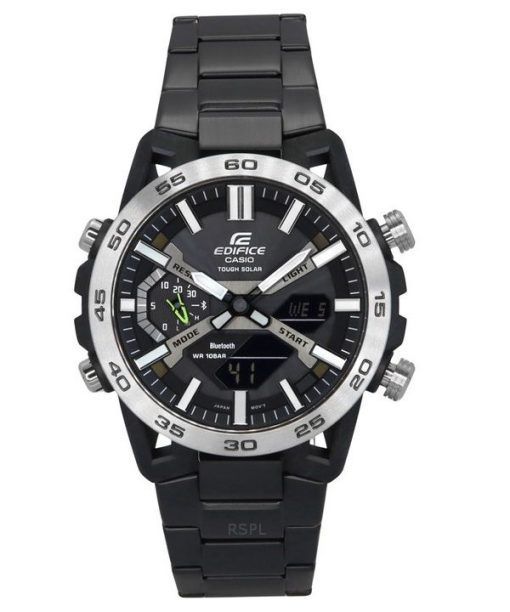 Montre pour homme Casio Edifice Sospensione analogique numérique Link Tough Solar ECB-2000DD-1A 100M