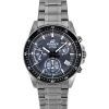 Montre Casio Edifice Standard analogique chronographe cadran noir quartz EFV-540DC-1C 100M pour homme