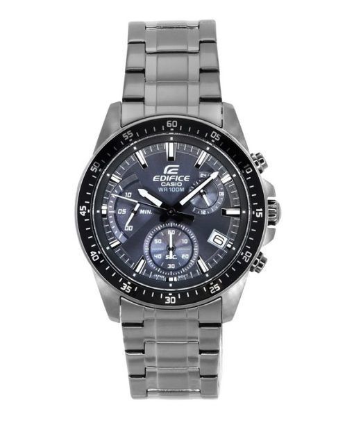 Montre Casio Edifice Standard analogique chronographe cadran noir quartz EFV-540DC-1C 100M pour homme