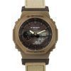 Casio G-Shock Analogique Numérique Smartphone Lien Bluetooth Cadran Bronze Robuste Solaire GA-B2100CT-5A 200M Montre Pour Homme