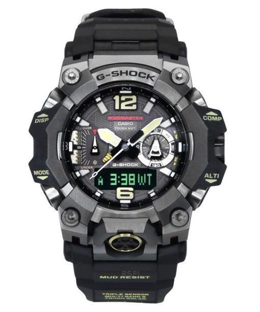 Montre pour homme Casio G-Shock Master Of G-Land Mudmaster analogique numérique Link Tough Solar GWG-B1000-1A 200M