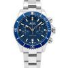 Montre de plongée automatique Mido Ocean Star chronographe titane cadran bleu M026.627.44.041.00 200M pour homme