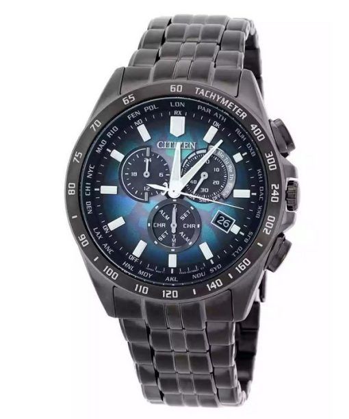 Montre pour homme Citizen PCAT édition limitée à  calendrier perpétuel chronographe cadran multicolore Eco-Drive CB5878-56E 100M