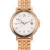 Montre pour femme Skagen Signatur Lille Sport en acier inoxydable ton or rose, cadran argenté, quartz SKW3136