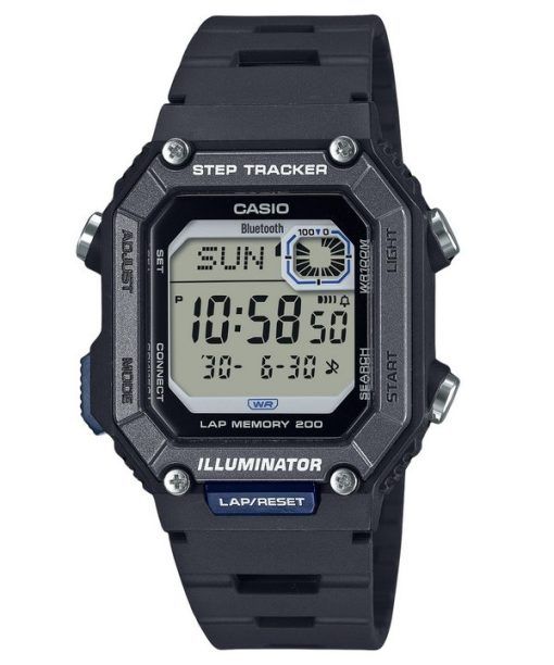 Casio Standard Digital Smartphone Link Step Tracker Bracelet en résine Quartz WS-B1000-1AV 100M Montre pour hommes