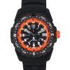 Montre pour homme Luminox Bear Grylls Survival Mountain avec bracelet en caoutchouc et cadran noir à quartz XB.3739 200M