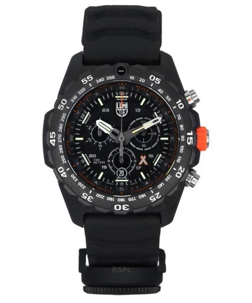 Montre pour homme Luminox Bear Grylls Survival Master Series chronographe cadran noir à quartz XB.3741 200M