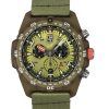 Montre pour homme Luminox Bear Grylls Survival ECO Master Chronographe Cadran vert Quartz Diver',s XB.3757.ECO 200M