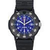 Montre pour homme Luminox Original Navy Seal EVO avec bracelet en caoutchouc et cadran bleu à quartz XS.3003.EVO 200M