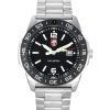 Montre pour homme Luminox Pacific Diver en acier inoxydable avec cadran noir et quartz XS.3122 200M