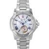 Montre pour femme Bulova Marine Star en acier inoxydable avec cadran en nacre automatique 96L326 100M