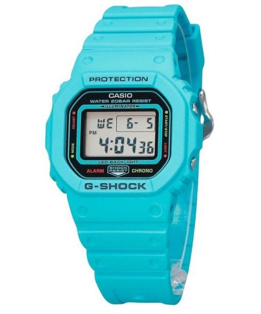 Montre pour homme Casio G-Shock Digital Energy Park Series Vivid Blue à  base de résine biologique avec bracelet à  quartz DW-5600