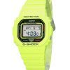 Montre pour homme Casio G-Shock Digital Energy Park série jaune bracelet en résine biosourcée Quartz DW-5600EP-9 200M